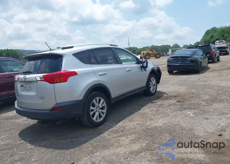 2013 Toyota Rav4 Limited from USA, damaged, VIN 2T3DFREV1DW038881